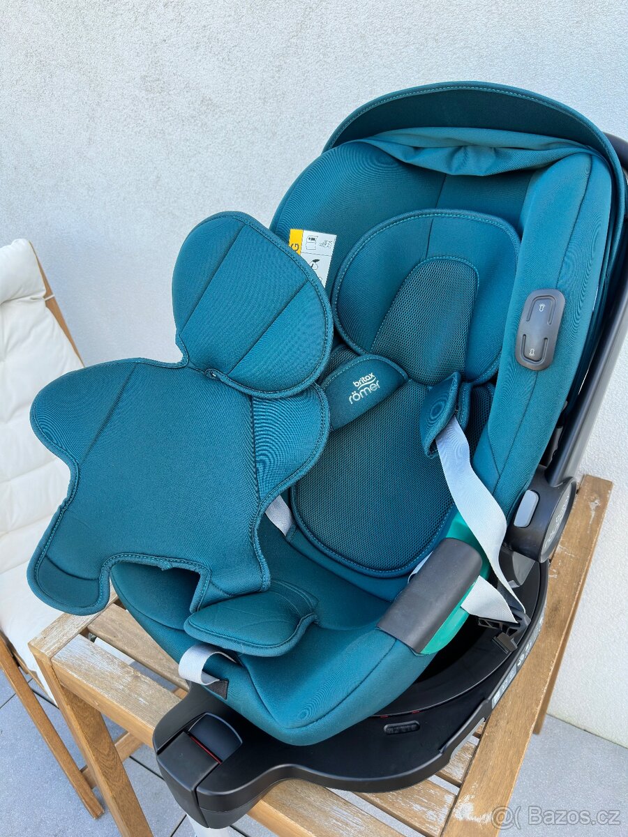 Autosedačka Britax Baby-Safe iSense - Atlantic Green + báze - 9