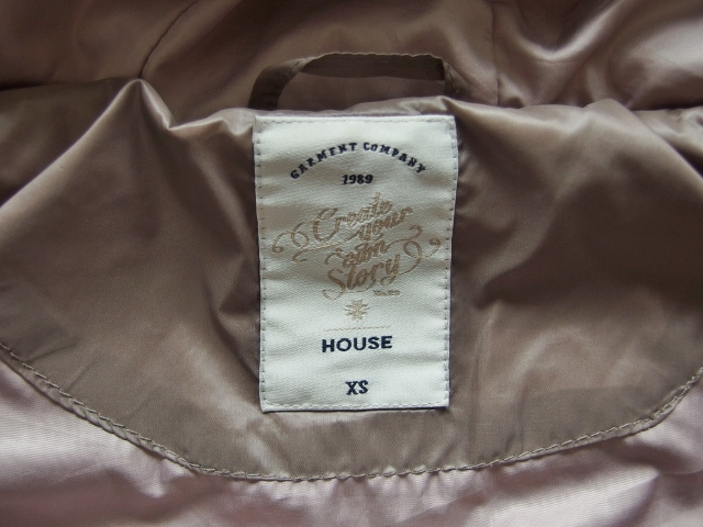 Značková prošívaná bunda zn. House v. XS / 158 - TOP STAV - 9