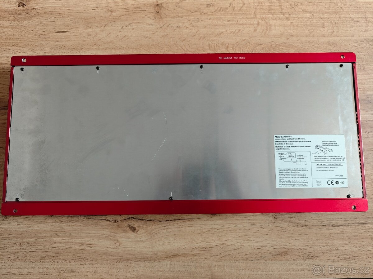 Zesilovač do auta Sony XM 7557 - 9