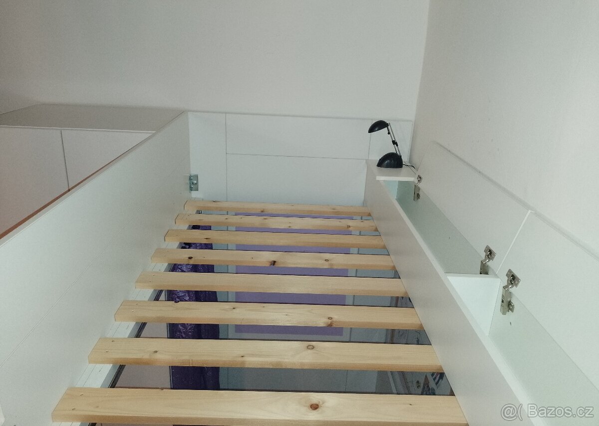 Poschoďová postel se skříní - 9
