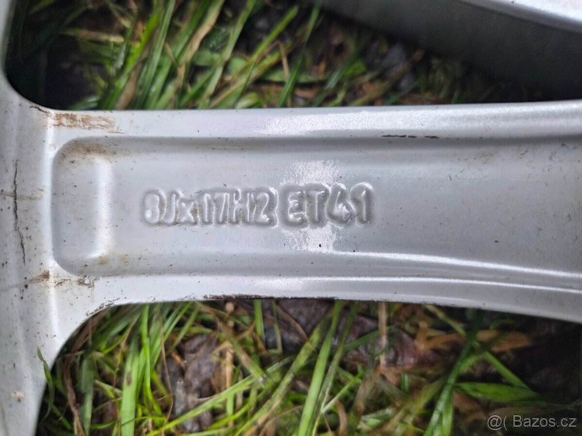 Sada originálních Alu disků SPA - VW Scirocco / CC - 8x17" - 9