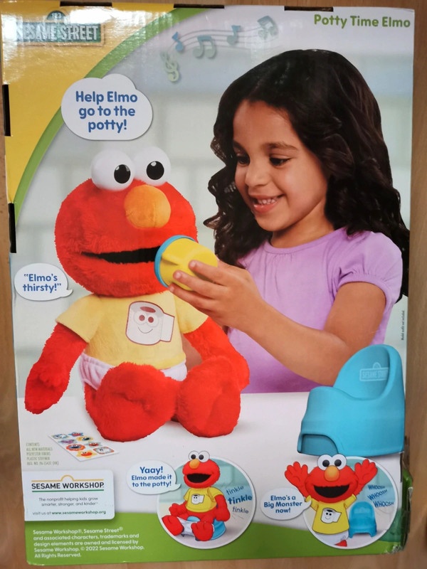 Mluvící Elmo - Potty Time Elmo Sesame Street - 9