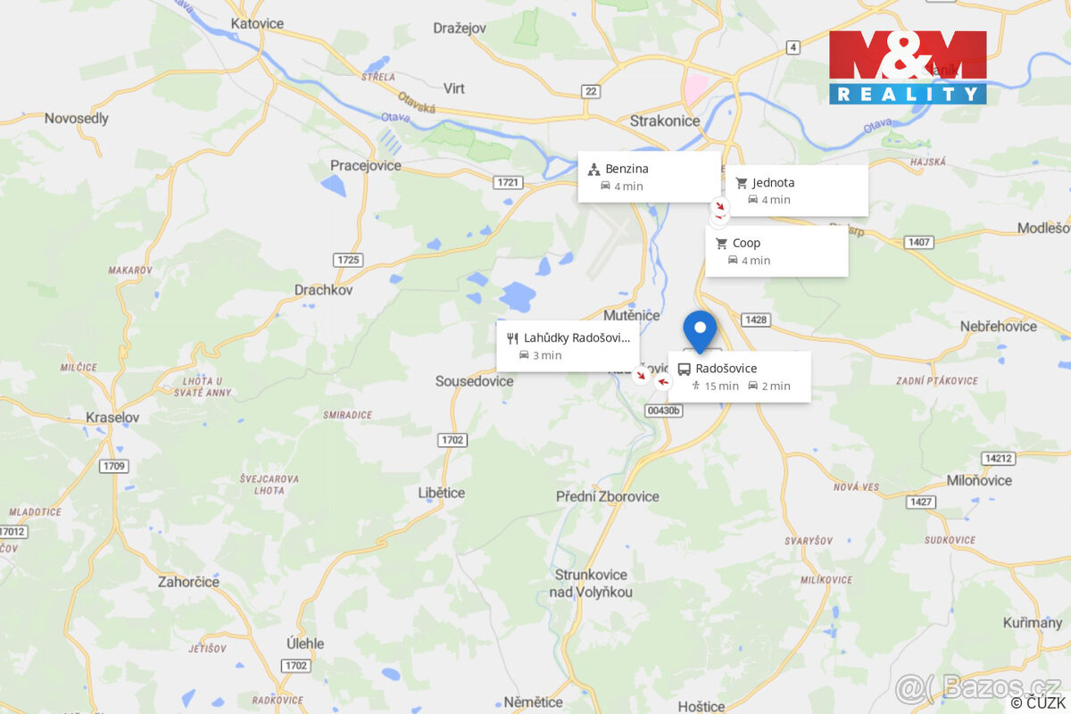 Pronájem komerčního pozemku, 1500 m², Radošovice - 9