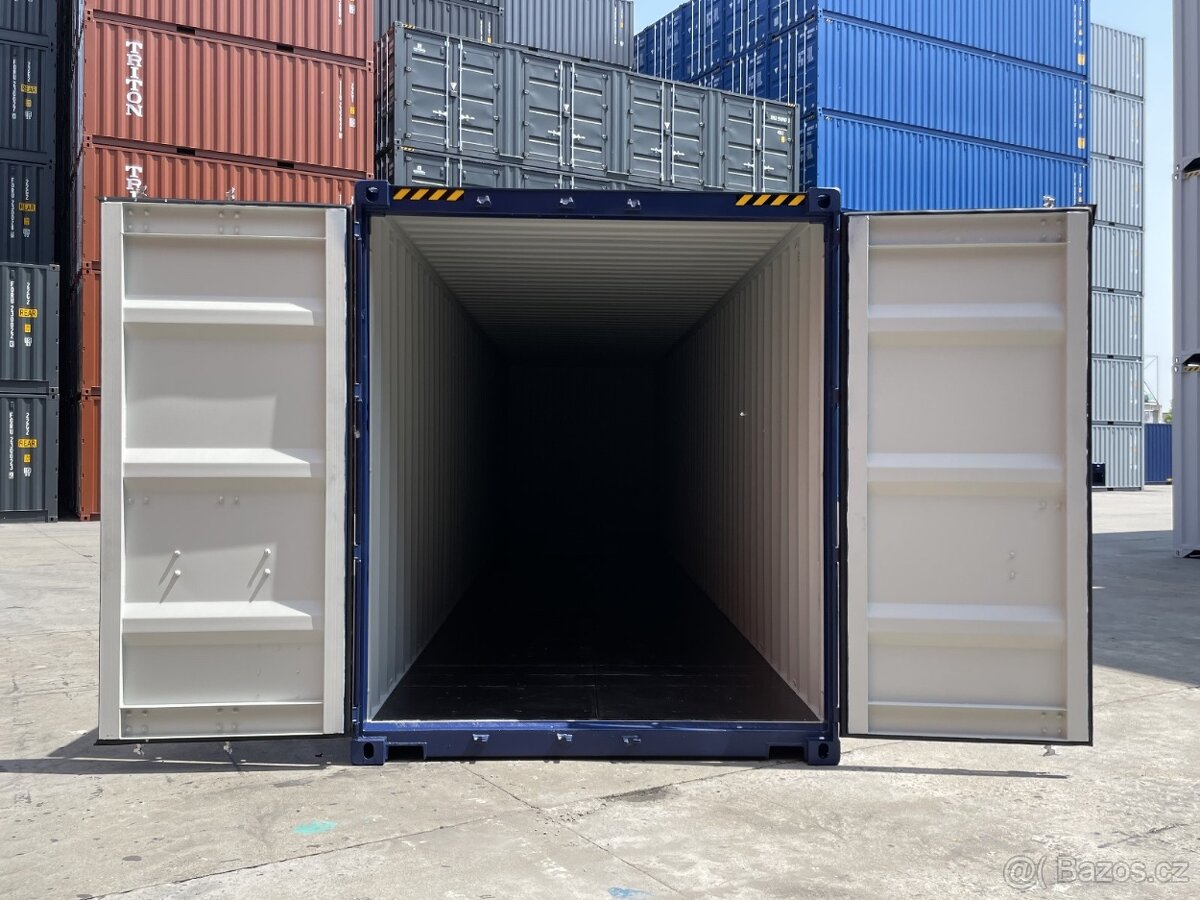 Nove i použité Lodní kontejnery různé velikosti a barvy - 9