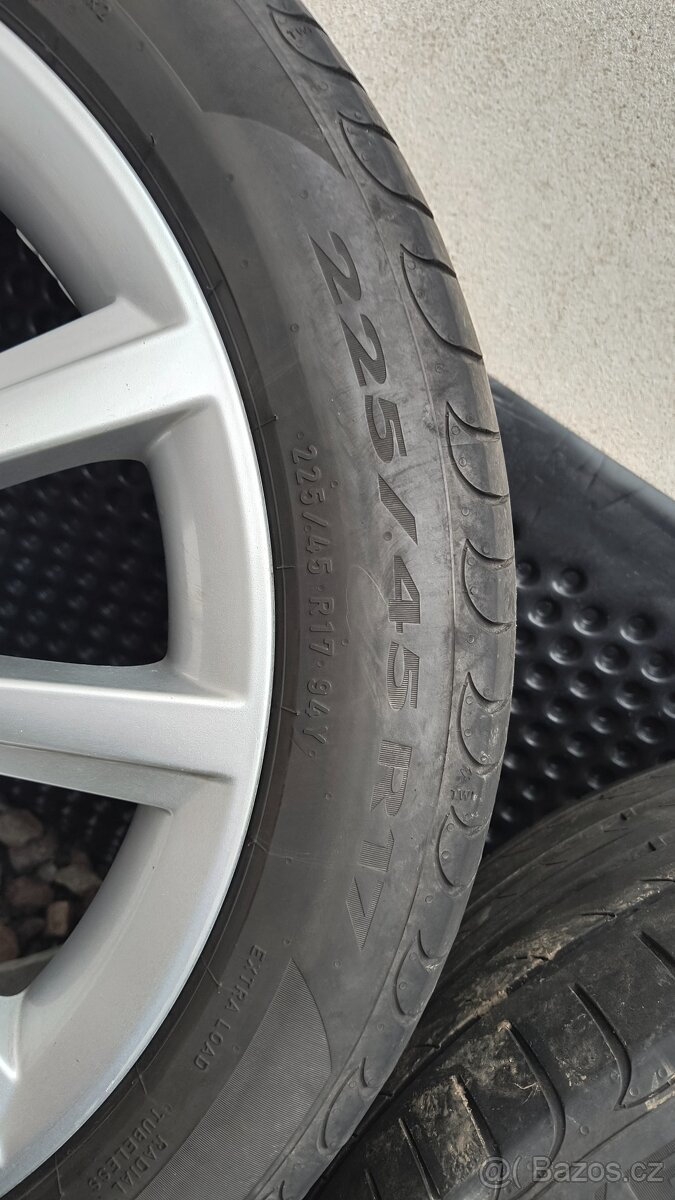 Alu kola škoda TERON R17" s pneu Pirelli - 9
