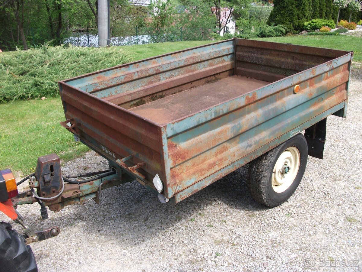 Prodám orig.fabrickú vlečku-sklápěč ANS151. - 9