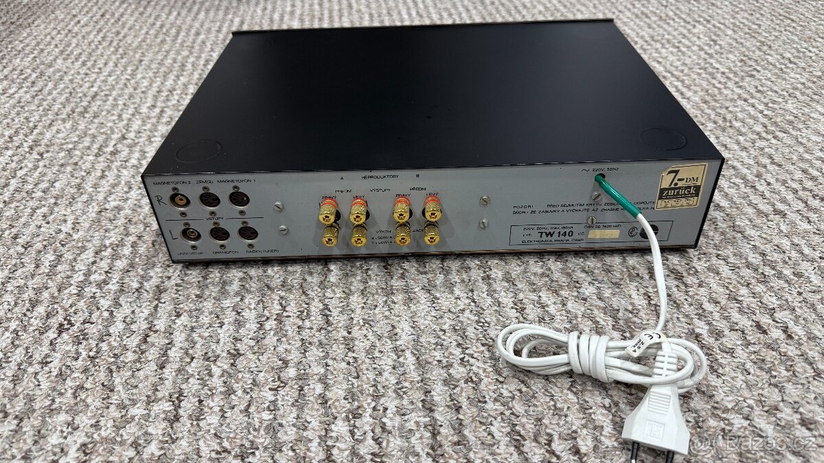 TESLA zesilovač Transiwatt TW 140 Studio repase - 9
