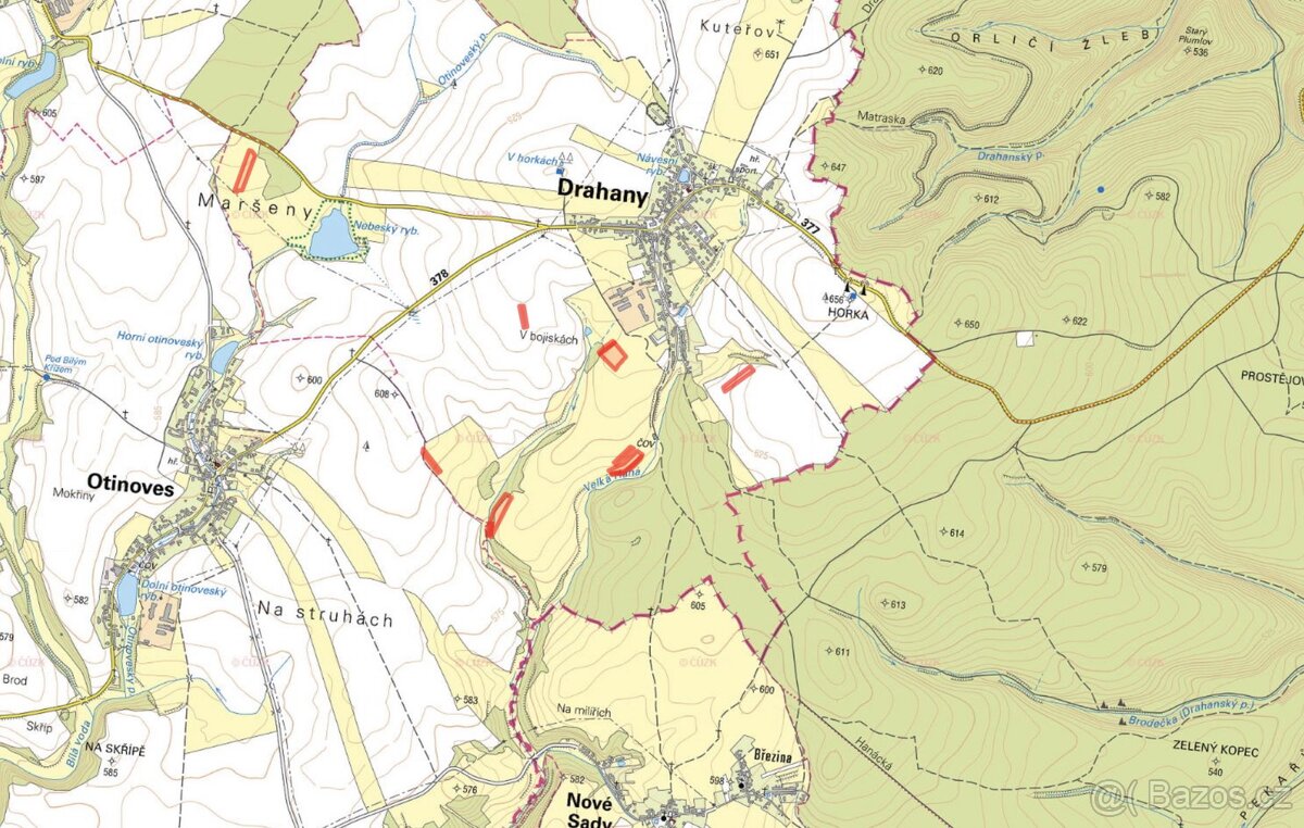 Zemědělská půda, prodej, Drahany, Prostějov - 9