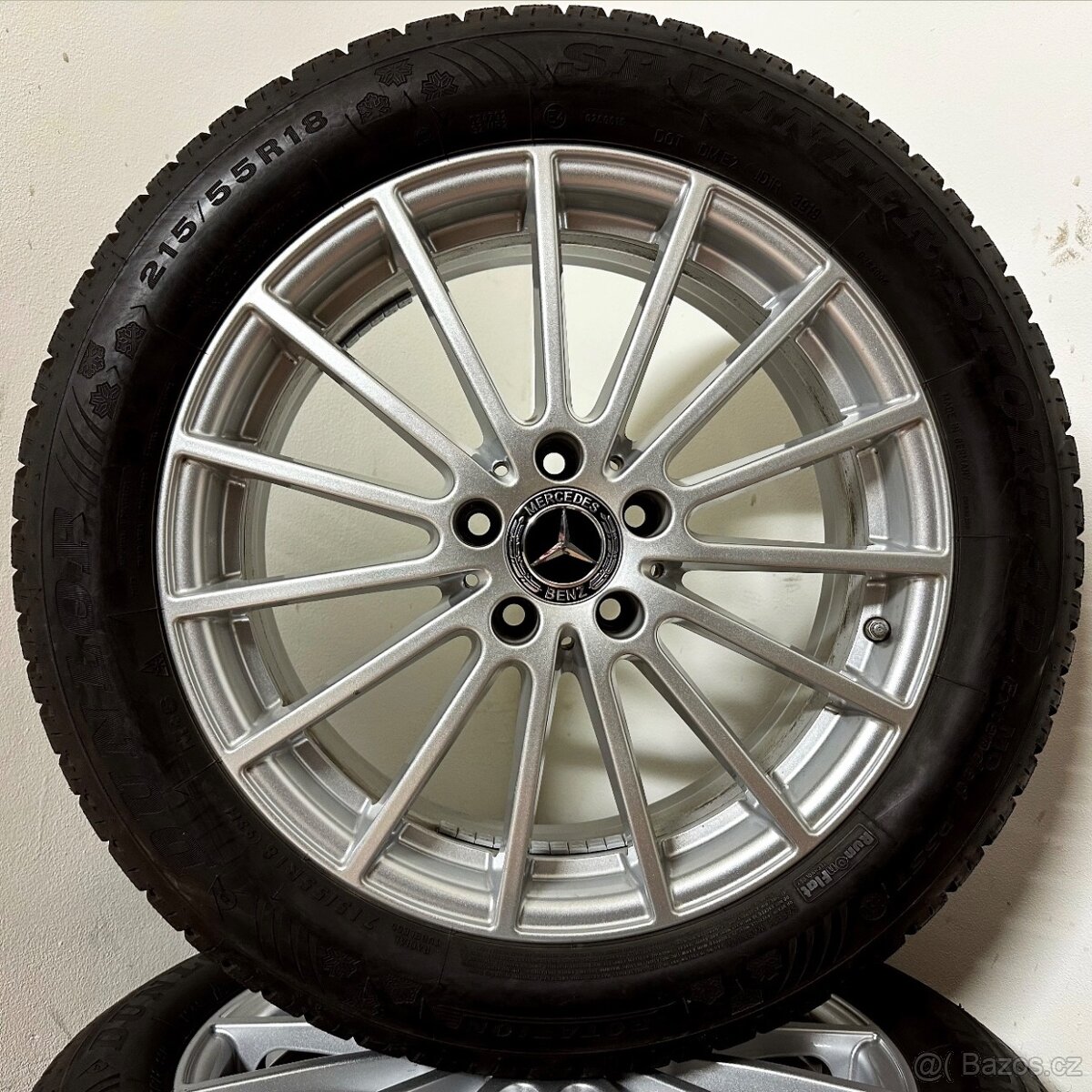 MERCEDES GLA / VITO 5x112 R18 ET38+ZIMNÍ 215/55R18 - 9