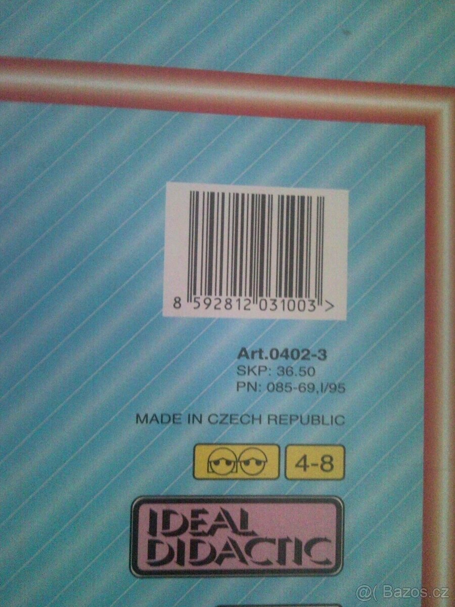 MOZAIKA POČTY retro didaktická hračka - 9