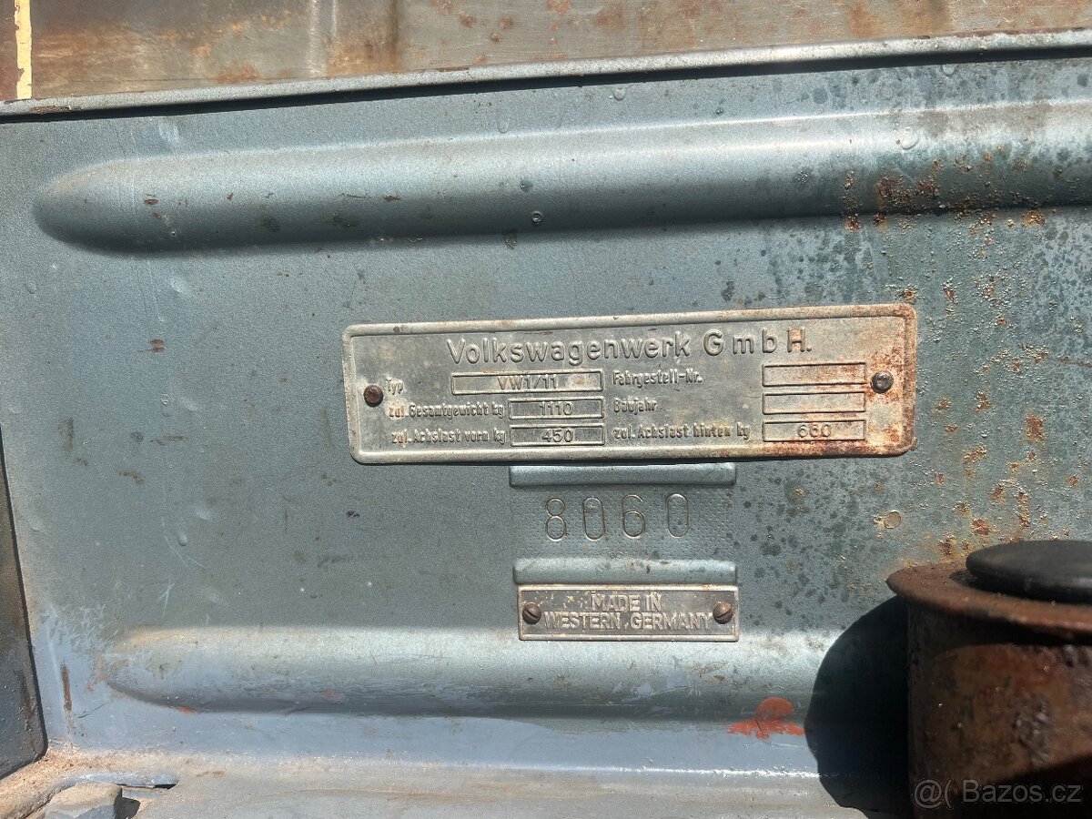 VW brouk 1957 - 9