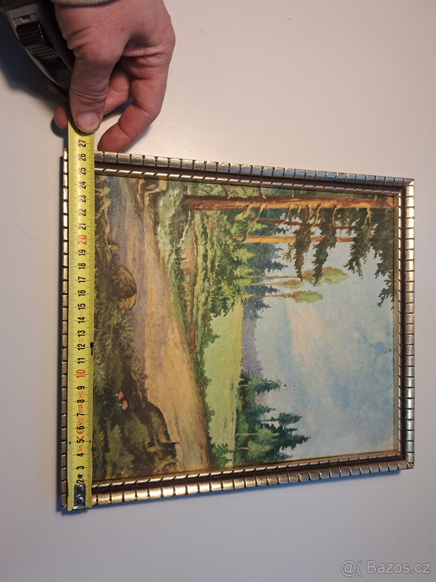 Starožitné obrazy s podpisama - 9