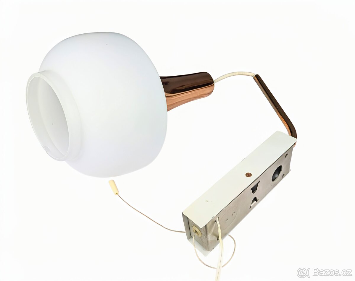 Retro nástěnná lampička AKA DDR - 9