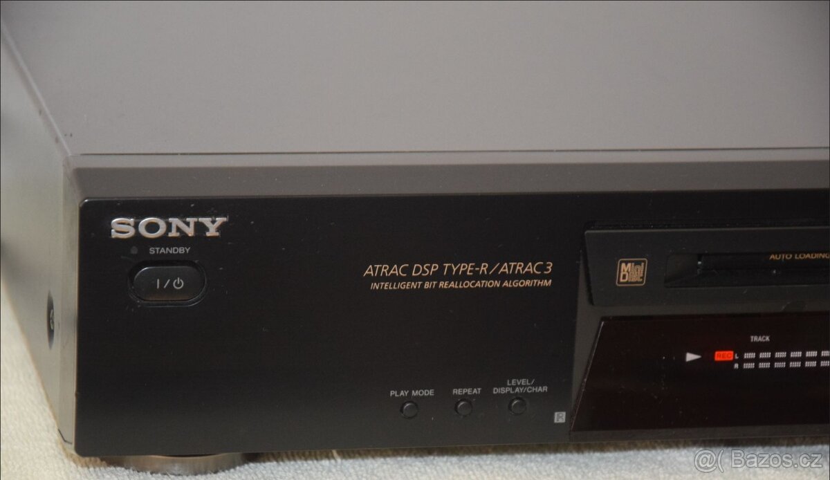 Minidisc deck SONY MDS-JE470, manuál,10x MD, přip.PC kláves. - 9