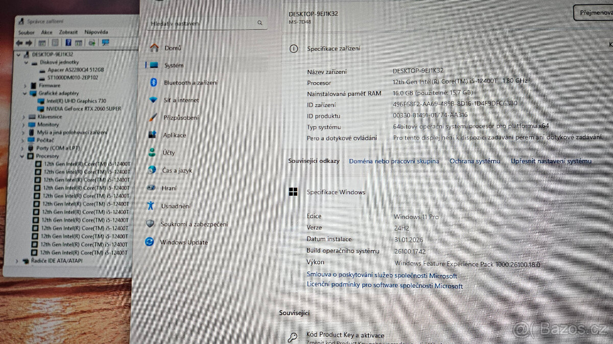 Herní PC,Ryzen,RTX,NVME,HDD - 9