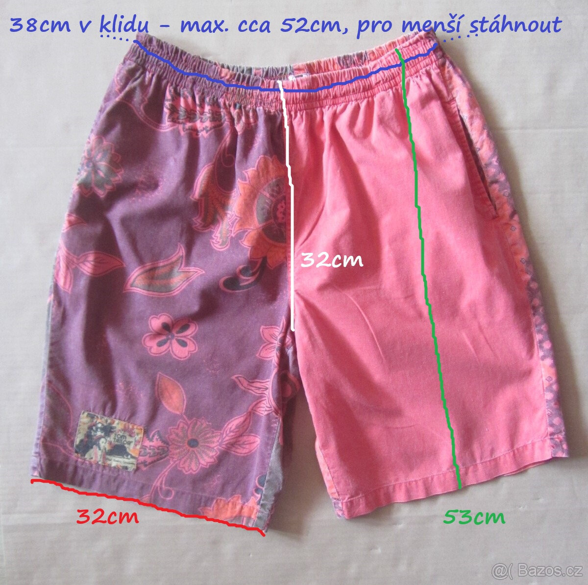 Vintage 1990's pánské bermudy - 9