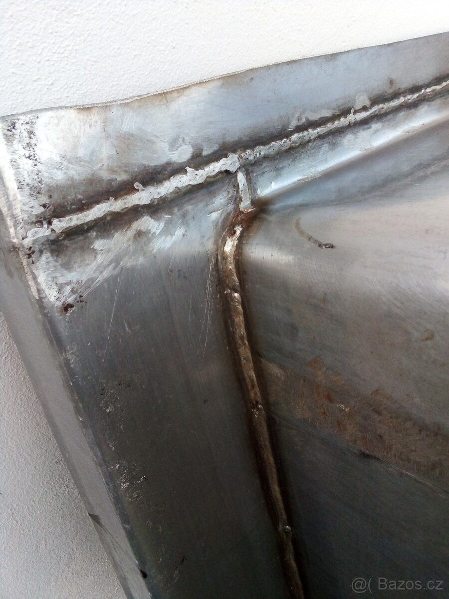 Velký lavor, mycák dvojitý. Nerez INOX 610 x 605 x 320mm. - 9