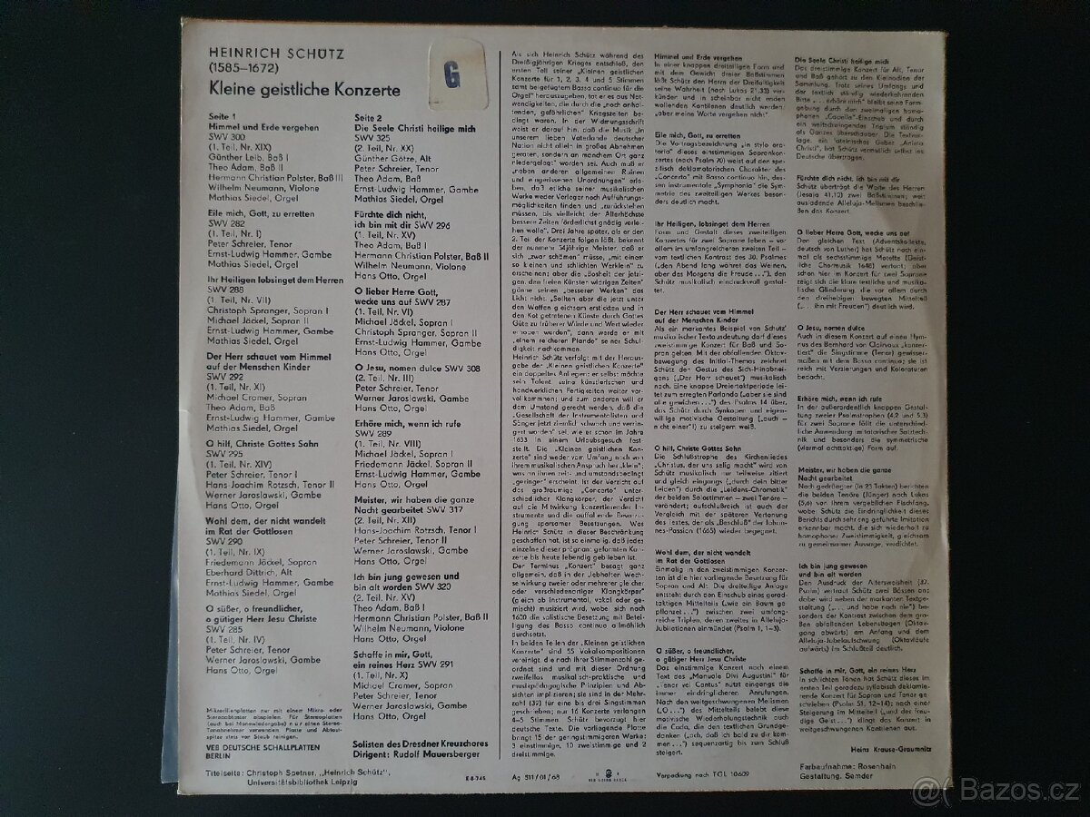 LP klasické a varhanní hudby - 9