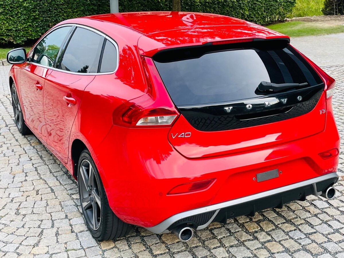 Volvo V40 1.6i T3 110KW MANUÁL R-DESIGN KAMERA SERVISKA - 9