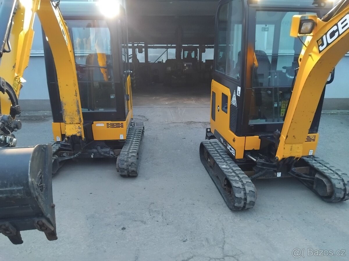 Minibagr Jcb19C-1 Roztah.podvozek,Dlouhé Rameno - 9