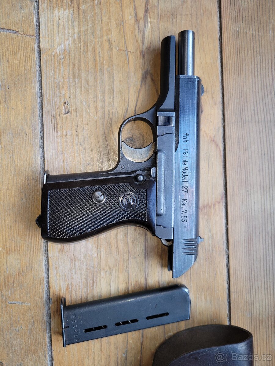 ČZ Pistole modell 27 Kal. 7.65 na Flobert 4 mm volně prodejn - 9