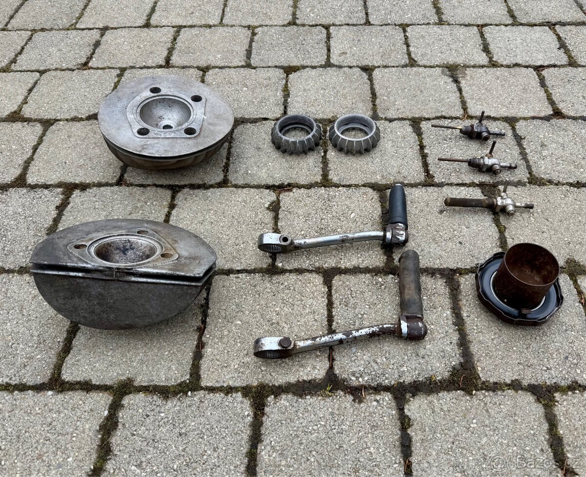 Jawa perak, pulbuben, Ogar - díly - 9