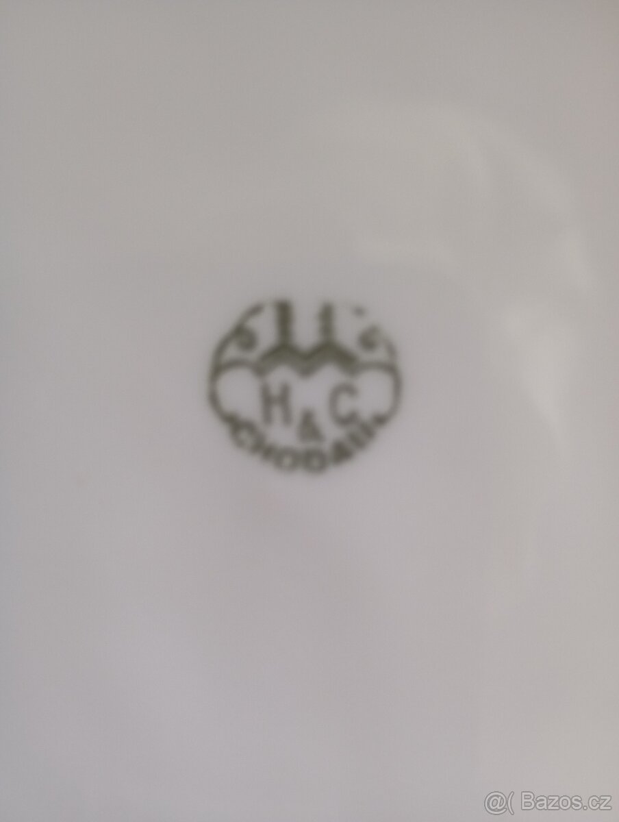 porcelánové talíře-vintage - 9