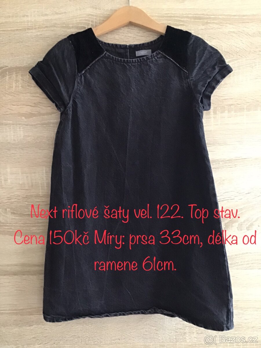 Dívčí šaty a sukně vel. 122 - 9