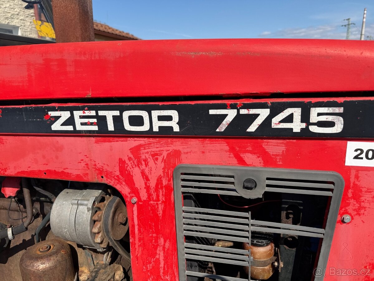 ZETOR 7745 1990 VIN 671 - 9