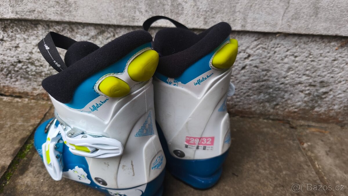 Dětské ski+boty+helma - 9