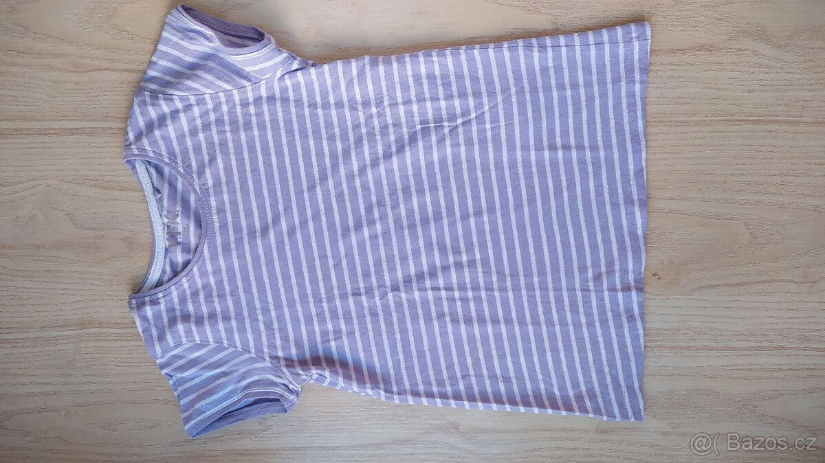 Šaty, trička, vel. 128 (18 ks) - 9