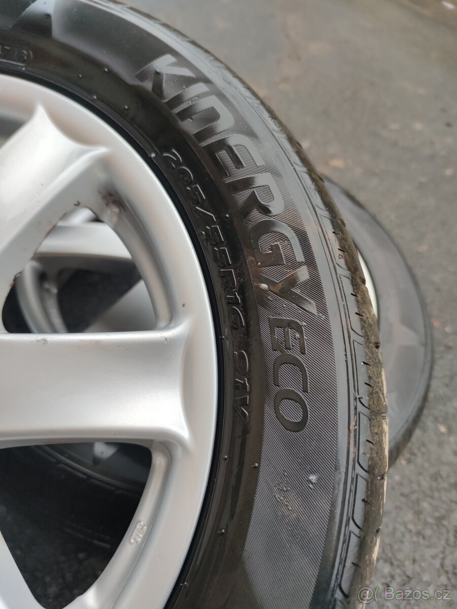 Alu kola 5x114,3 R16 205/55 - 9