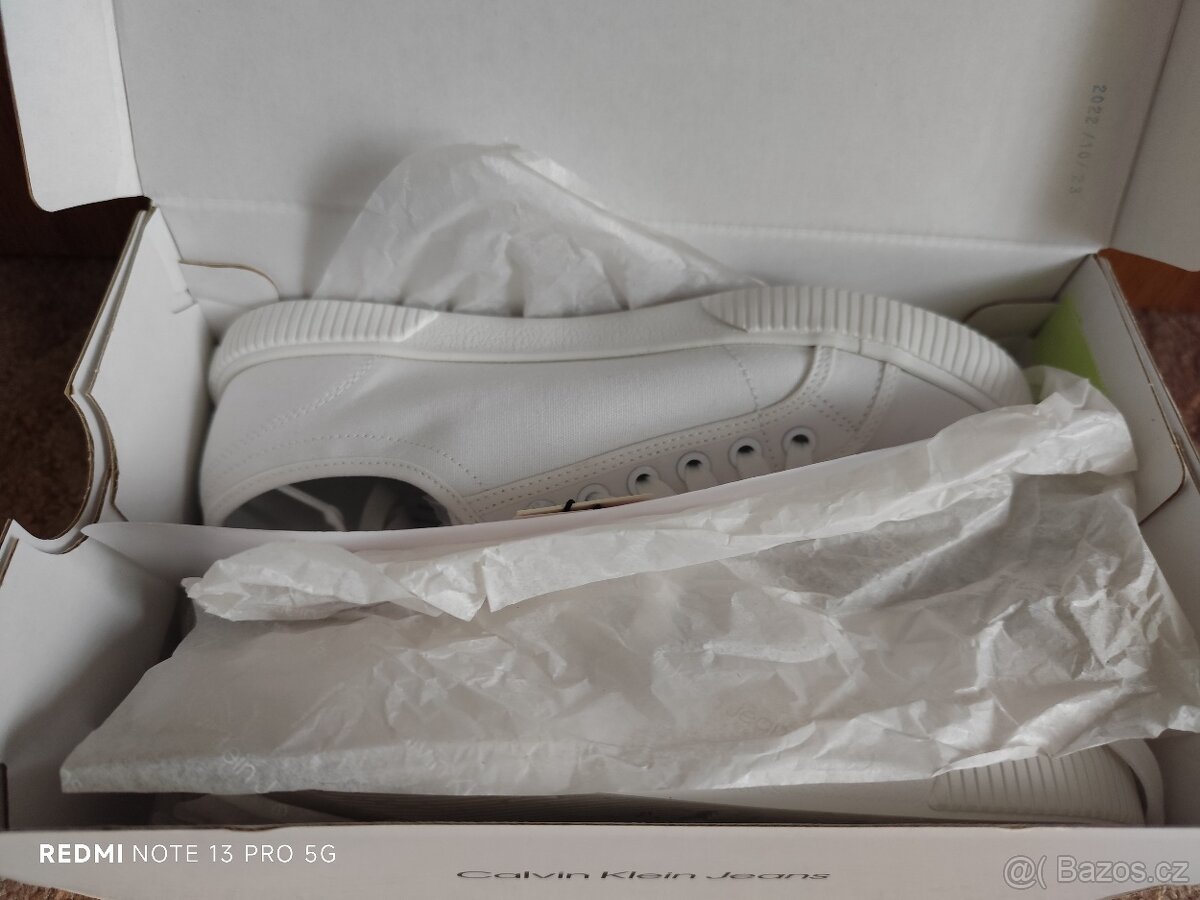 CALVIN KLEIN Jeans biele tenisky - 9