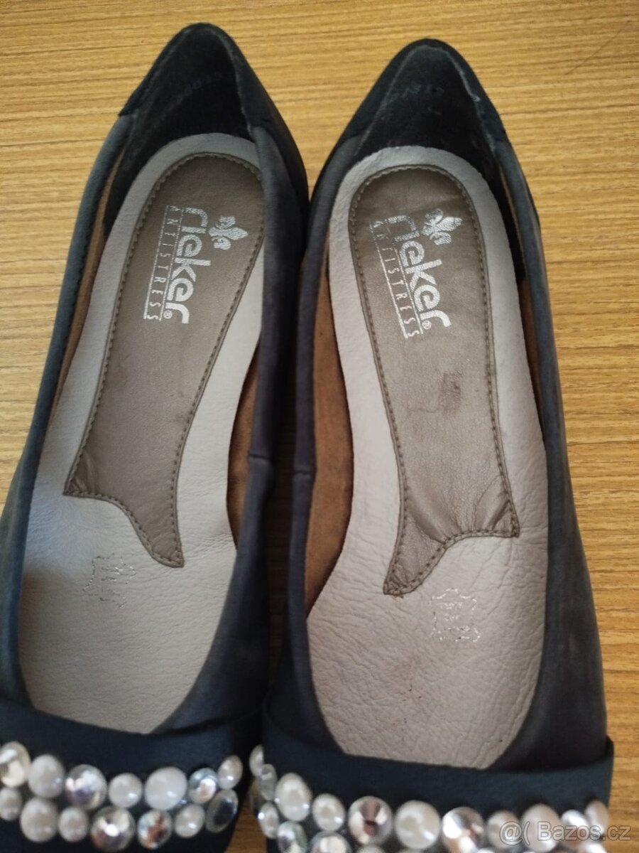 Baleríny Rieker, velikost 38 - 9