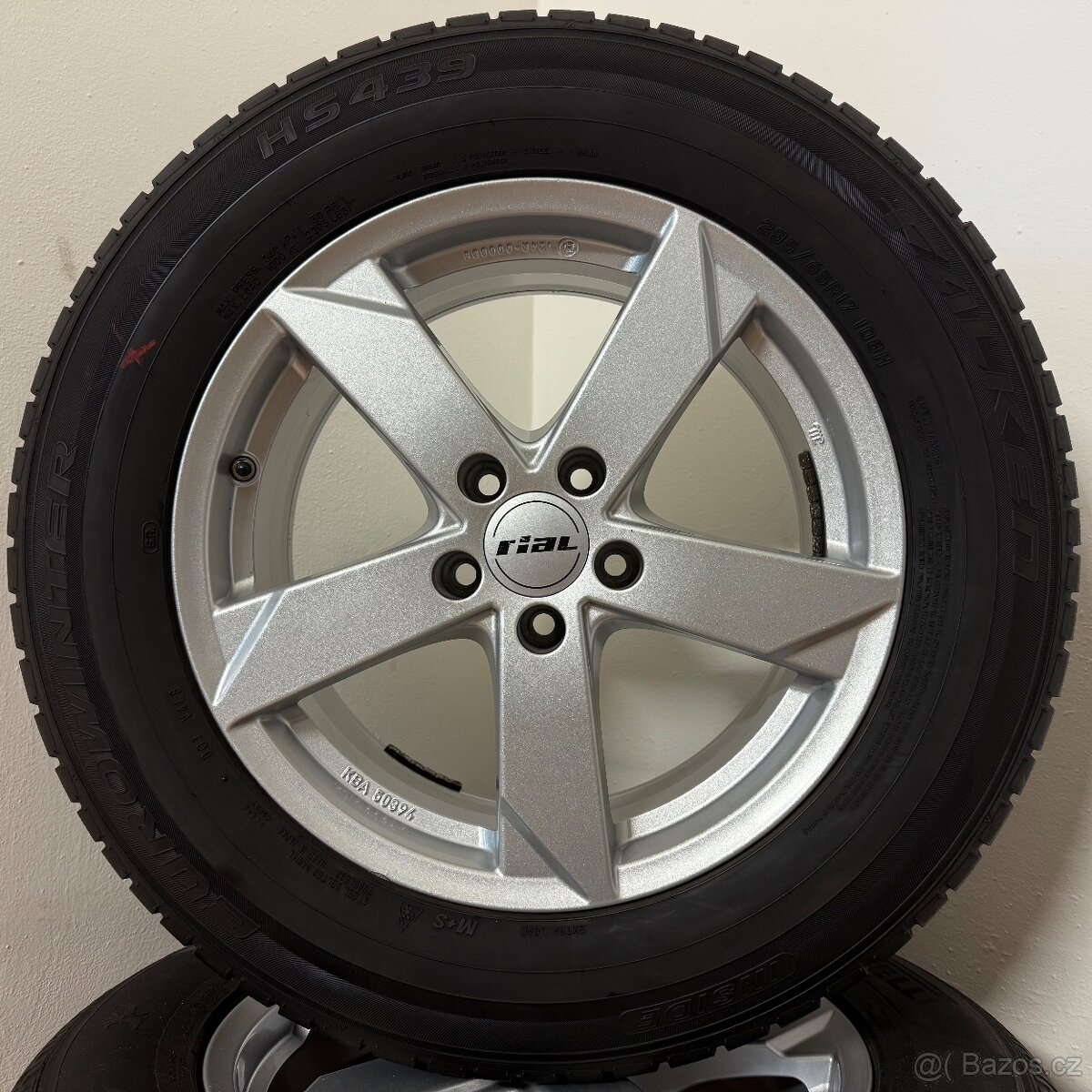 AUDI Q5 5x112 R17 ET38+ZIMNÍ 235/65R17 6mm - 9