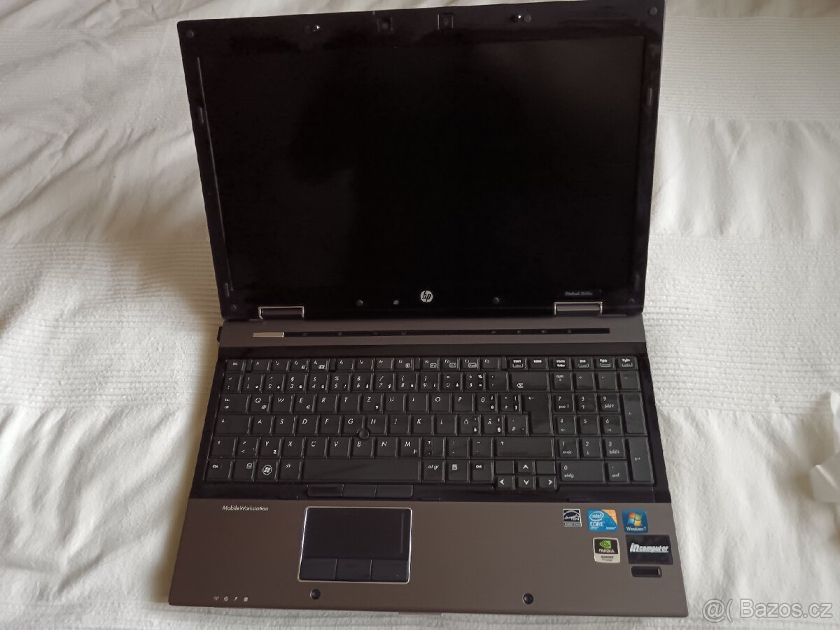 Notebook HP EliteBook 8540w win 10 Pro - 9