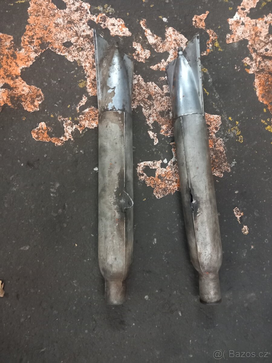 Jawa Perak tlumice vyfuku 600 kc oba - 9