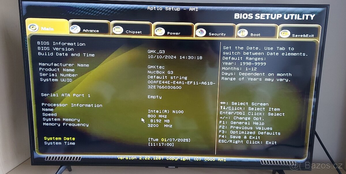 TOP-Mini PC-GMKtec G3,8GB RAM,256GB,Win 11Pro. - 9