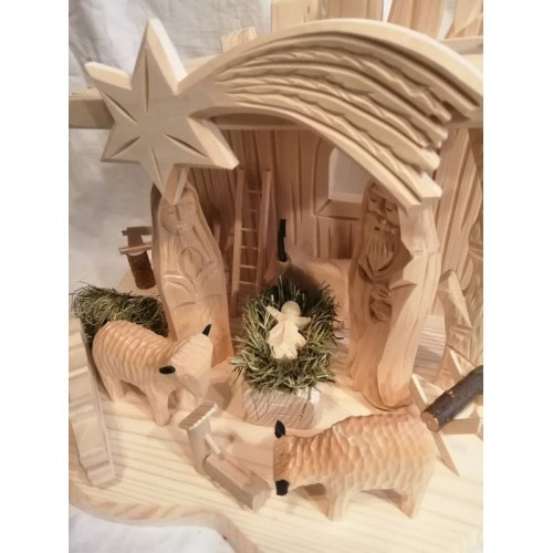 Dřevěný betlém 14D3 - 9