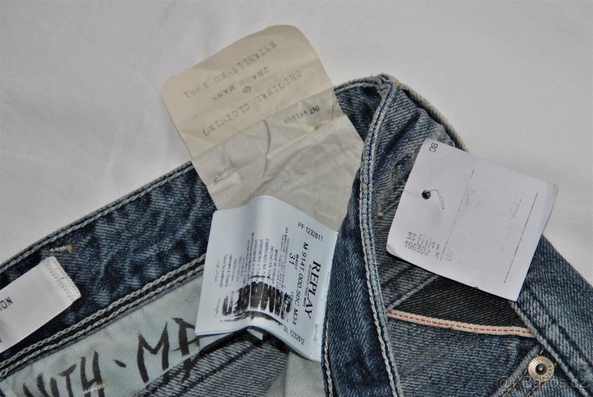 NOVÉ, Prémiové džíny REPLAY Maestro - 31 x 30 - 9