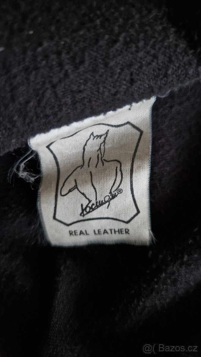 Kožená bunda BAUER hnědá XL - 9