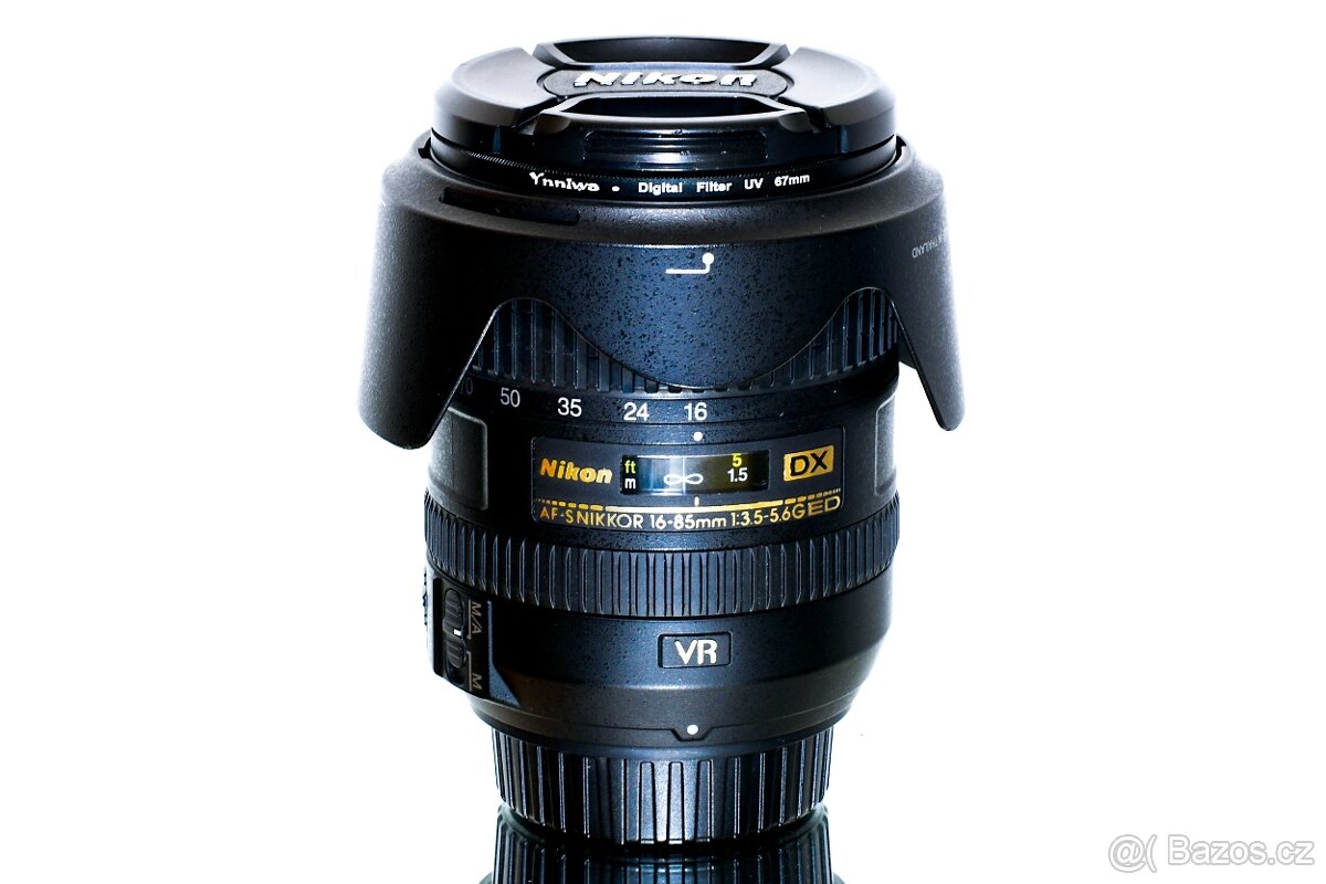 Nikon AF-S Nikkor 16-85mm VR + UV TOP STAV - 9