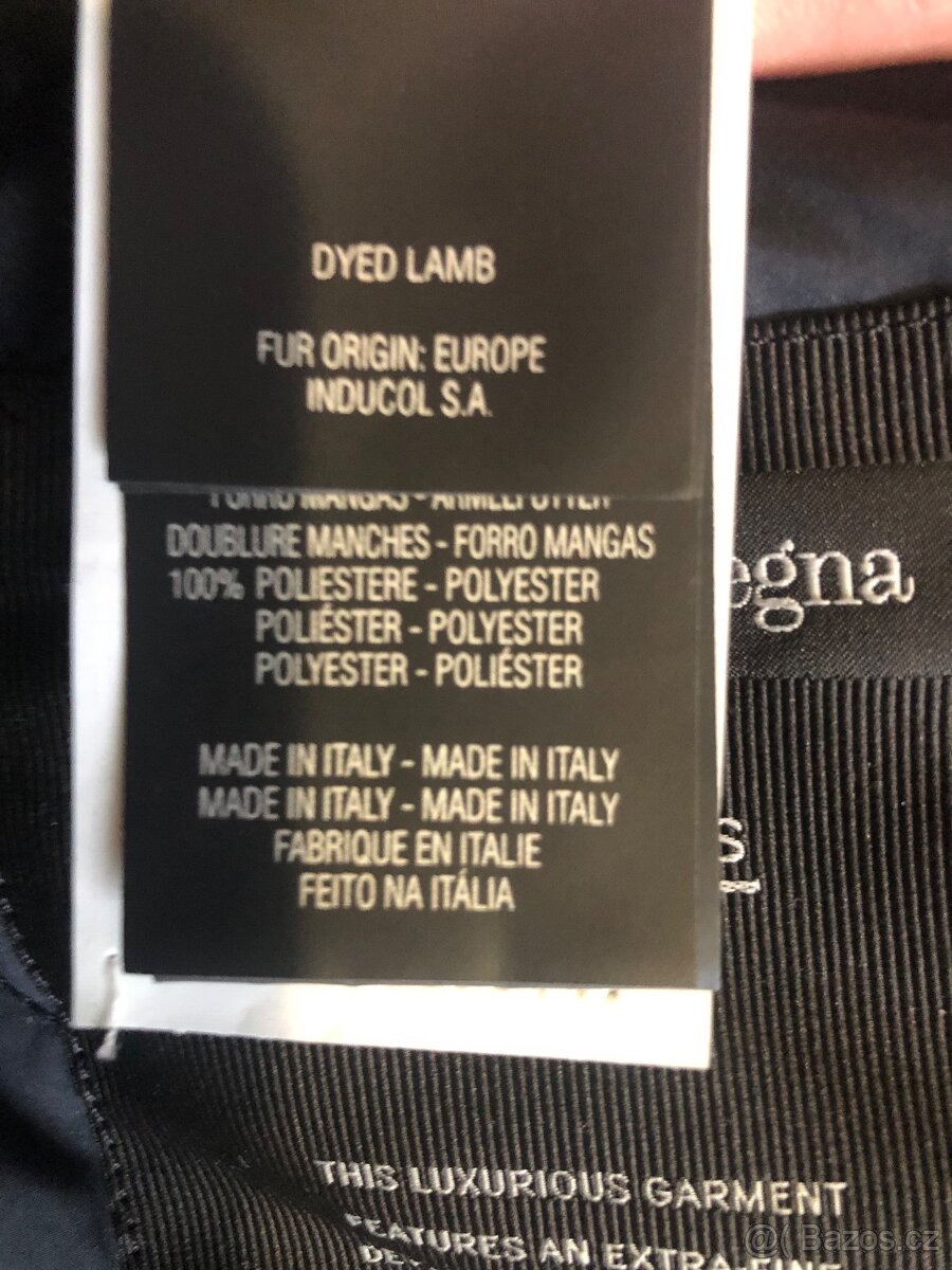 Luxusní zimní bunda E. Zegna, cena nové přes 170tis kč - 9