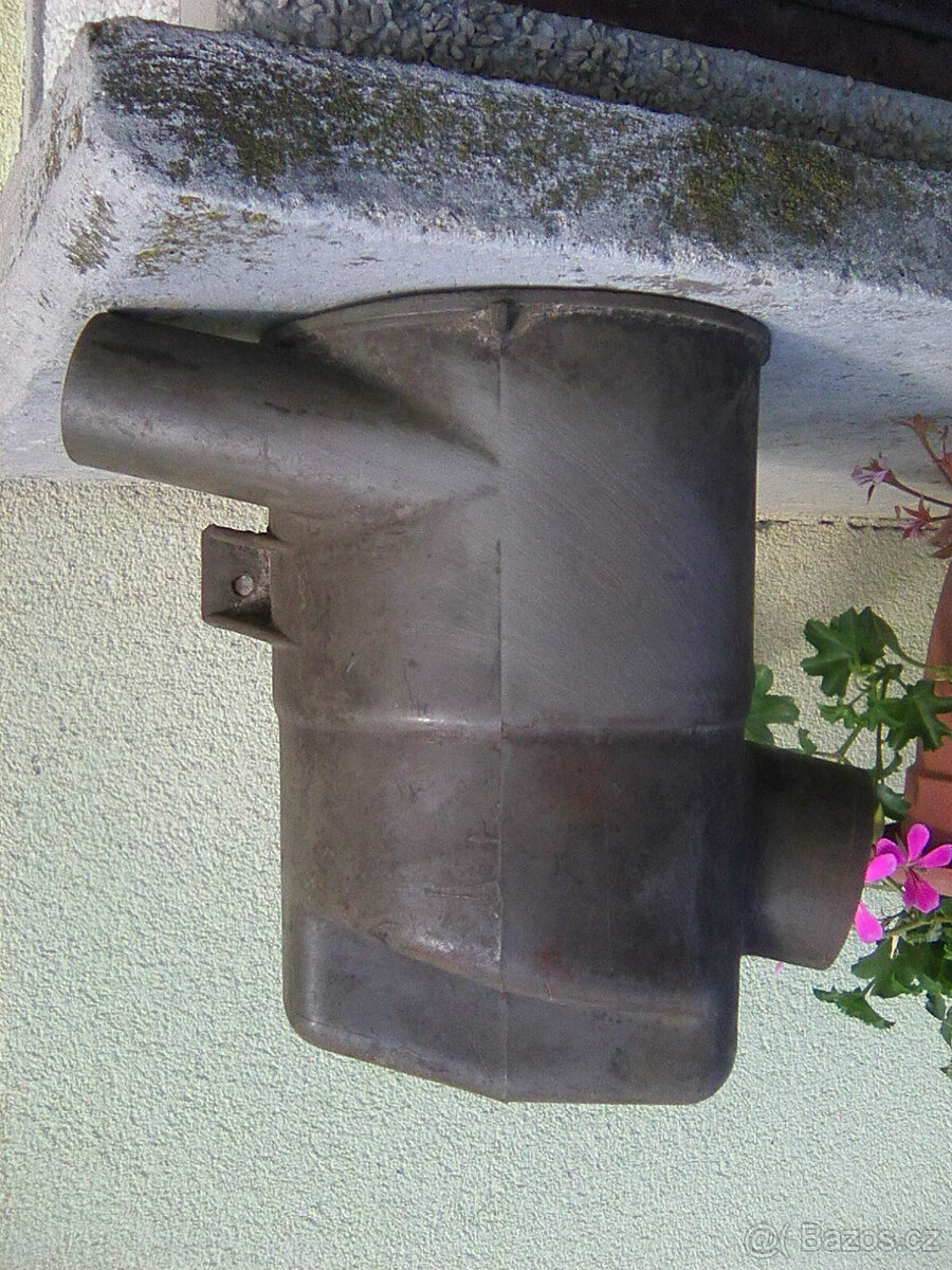 Jawa 250/350 Panelka - kryty řetězu,motoru,výfuky s koleny.. - 9