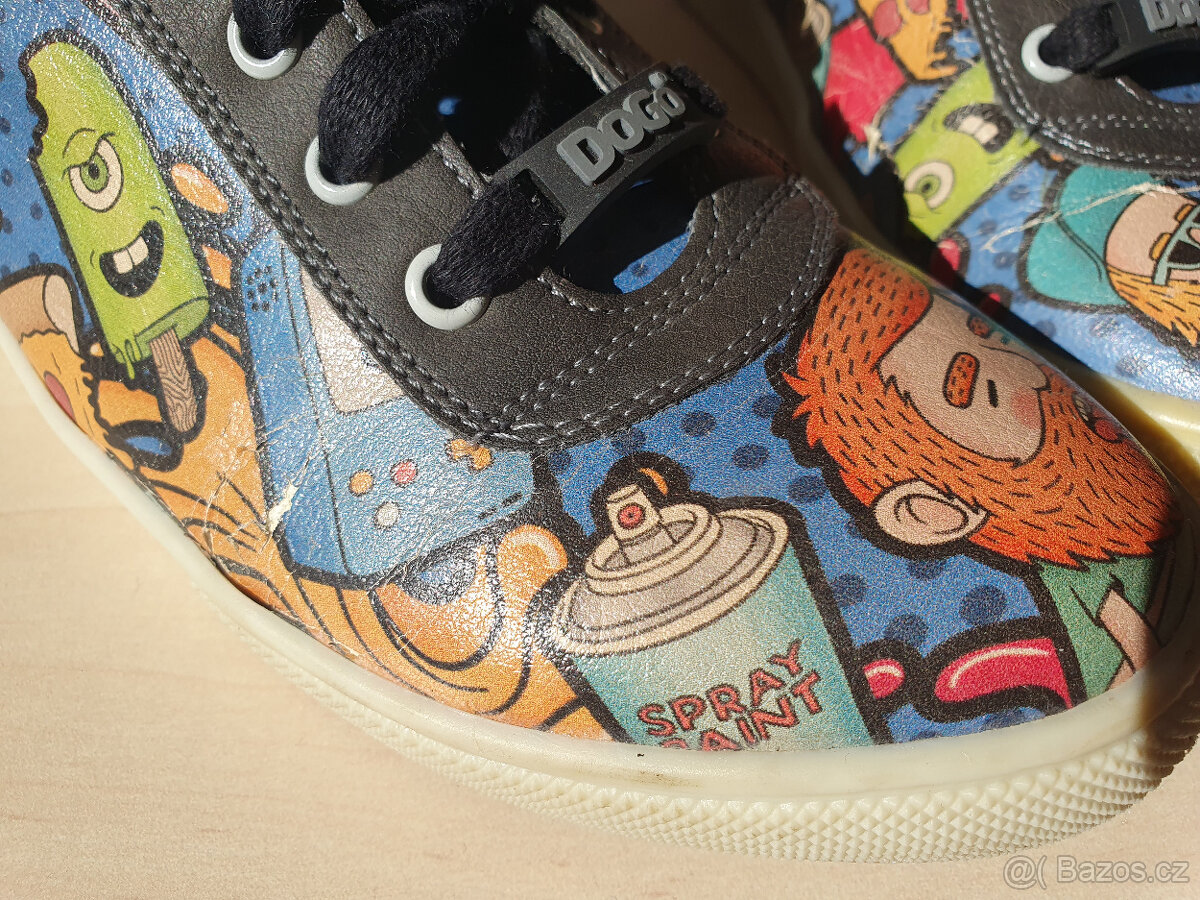 DÍVČÍ KOTNÍČKOVÉ BOTY DOGO VEL 36 S OBRÁZKY - 9