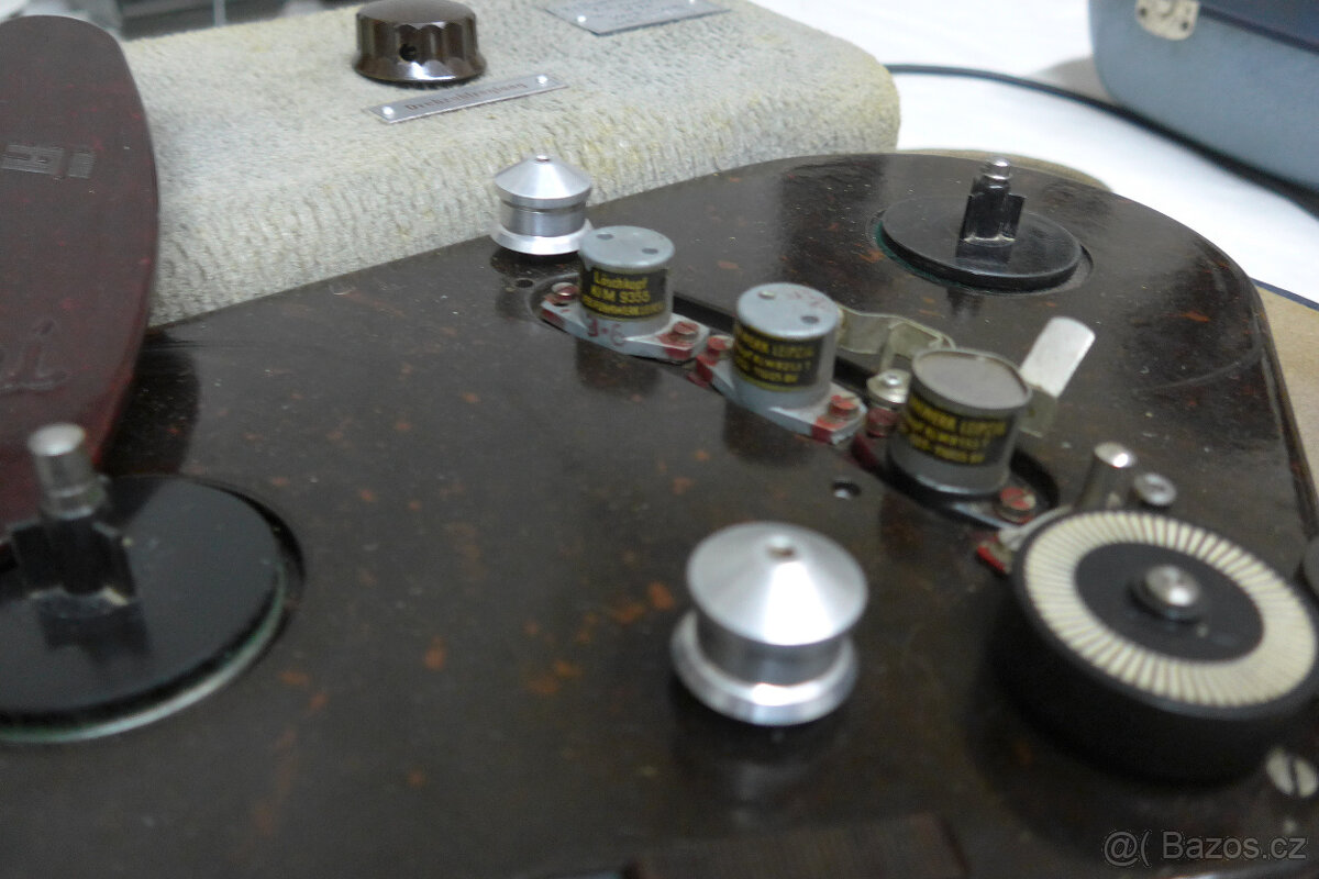 Civkový Kotoučový Starožitny Magnetofon RFT Germany DDR - 9