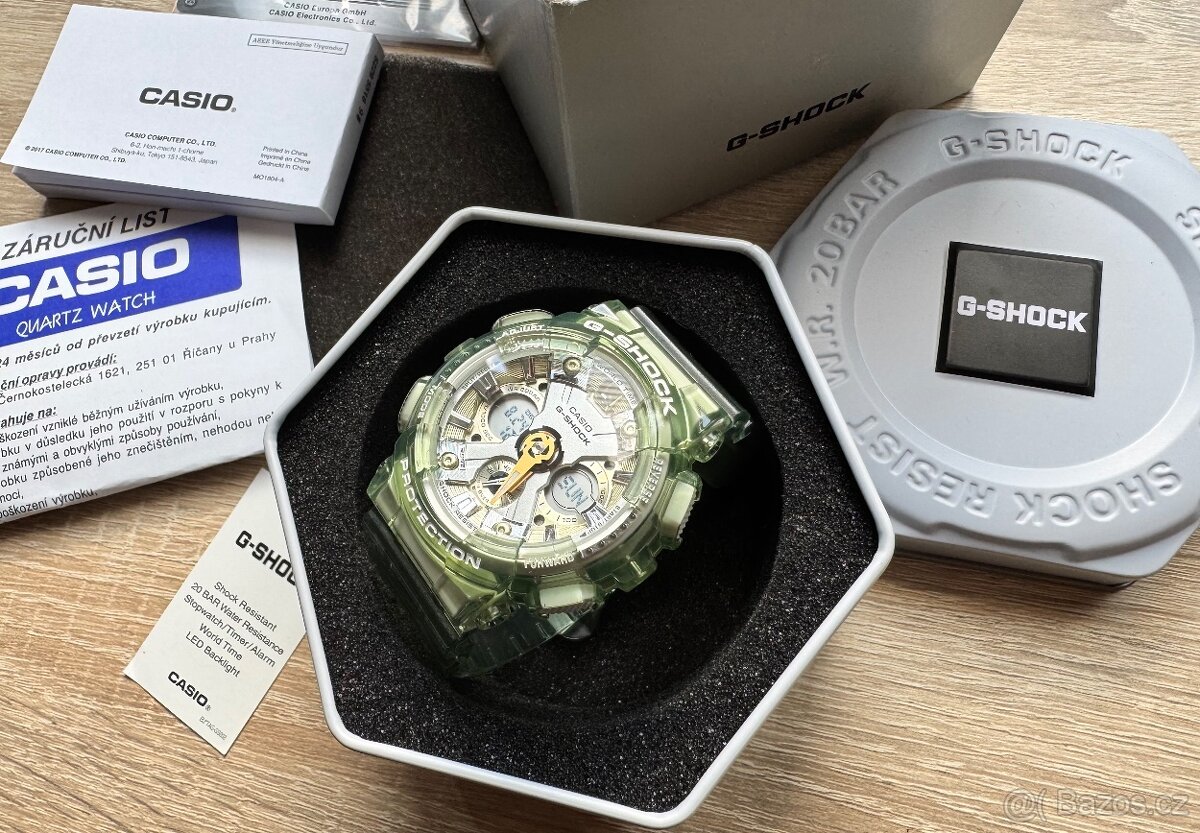 Hodinky Casio G-SHOCK GMA-S120GS-3AER- krásné, nové. - 9