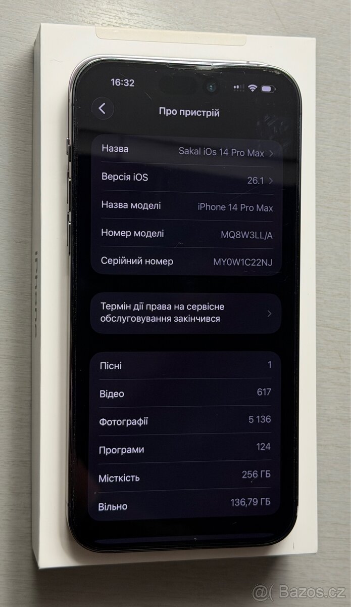Prodám iPhone 14 Pro Max 256 Deep Purple e-SIM - 9