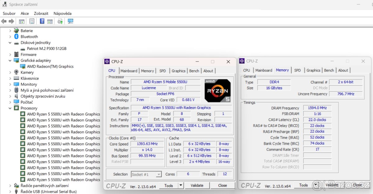Notebook HP 15s (RYZEN 5 5500U|16GB RAM|WINDOWS 11) - 9