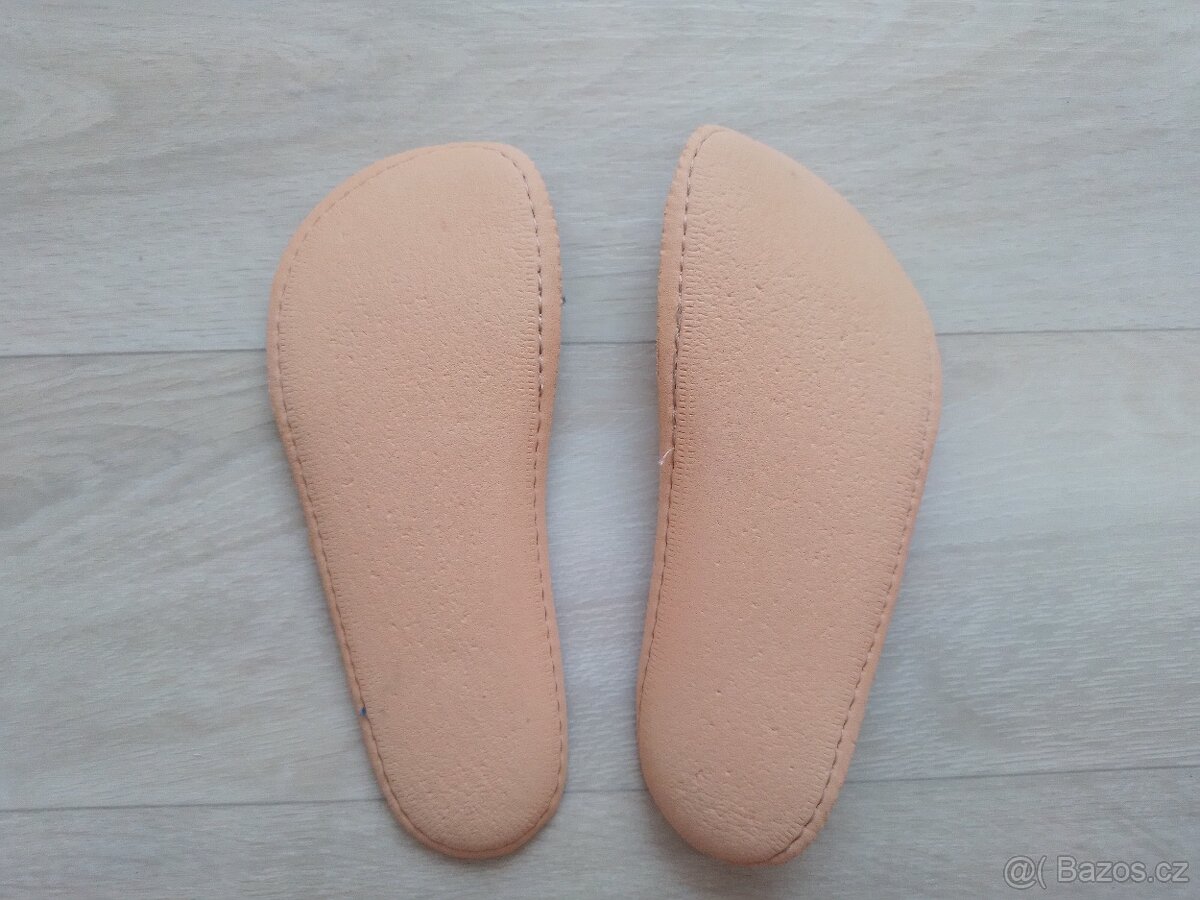 Dívčí kožené barefoot celoročky Baby Bare Febo Spring vel.25 - 9